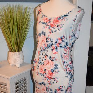 Floral Maternity Dress - Size Small
